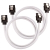Corsair Premium Sleeved SATA Kabel bel 60cm 2Pack (CC-8900253)