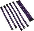 Kolink Core Adept Braided kabli Kit - črn/vijolčen (COREADEPT-EK-BTP)