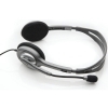 LOGITECH H111 sive slušalke z mikrofonom