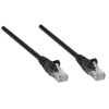 INTELLINET CAT5e UTP 1,5m črn mrežni priključni patch kabel 338387