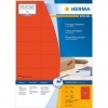 HERMA nalepke A4 rdeča 70x37 mm Papir mat 2400 kosov 4407