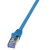 LogiLink CAT6A S/FTP Patchkabel AWG26 PIMF blue 1,00m CQ3036S
