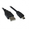 Kabel Sharkoon USB 2.0 A-B Mini 1,0m black 4044951015566