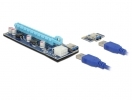 Riser PCI-E x1 to x16 60cm USB Ver 009S - NA ZALOGI