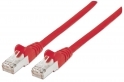 Mrežni kabel Intellinet 0,5 m Cat6A, CU, Rdeč 319034
