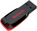 Spominski ključek Sandisk Cruzer Blade 16GB USB 2.0 črno-rdeč 