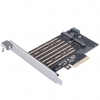 ORICO adapter SSD, M.2 NVMe/SATA v PCIe 3.0 x4, PDM2