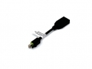 PNY Adapter Mini DisplayPort v DisplayPort, z zaklepom 0.1m (QSP-MINIDP/DPV3)