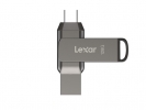 USB ključek Lexar JumpDrive Dual Drive D400, 128GB, LJDD400128G-BNQNG