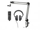 Komplet za ustvarjalce Audio-Technica Creator Pack, mikrofon, slušalke, nosilec