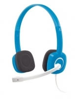 Slušalke Logitech H150, modre, stereo