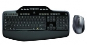 Komplet Logitech Cordless Desktop MK710, črna, SLO