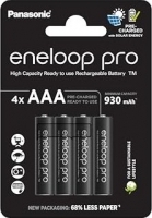 Panasonic eneloop pro (Gen 3) Micro AAA NiMH 930mAh 4-Pack (BK-4HCDE/4BE)