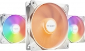 be quiet! LIGHT WINGS LX 120mm PWM high-speed White Triple-Pack BL125