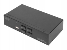 DIGITUS KVM Switch, 4-Port Single-Display 4K HDMI (DS-12880)