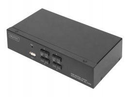 DIGITUS KVM Switch, 4-Port Single-Display 4K HDMI (DS-12880)