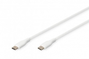 DIGITUS USB 2.0 Kabel Typ C -C 1m Bel (AK-300341-010-W)