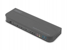 DIGITUS KVM Switch 4-Port 4K60Hz, 4x DP In 1x DP/HDMI Out (DS-12890)