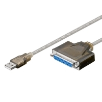 GOOBAY 1,5m USB / D-SUB 25-pin paralelni kabel za tiskalnik 95433 