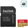 SANDISK Extreme microSDXC UHS-I 64GB (SDSQXA2-064G-GN6MA) kartica