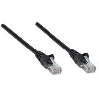 INTELLINET CAT5e UTP 10m črn mrežni priključni patch kabel 345378 - NA ZALOGI