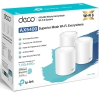 TP-LINK Deco X60 V3.20 AX5400 WiFi 6 Mesh 3-pack (DECO X60 (3-PACK))