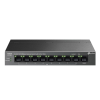 Mrežno stikalo TP-LINK LS109P 9-Port 100Mbps 8xPoE+ 63W