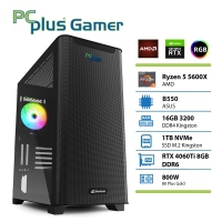 Računalnik PCPLUS Gamer R5 5600X/16GB/1TB/RTX 4060Ti (147415)