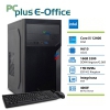 PCPLUS e-office Core i5-12400 16GB 1TB tipkovnica miška namizni računalnik