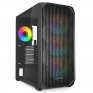 Sharkoon AK3 RGB Black Midi Tower ATX ohišje