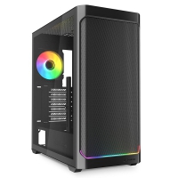 Sharkoon AK4W RGB Strip Black Midi Tower ATX ohišje