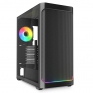 Sharkoon AK4W RGB Strip Black Midi Tower ATX ohišje