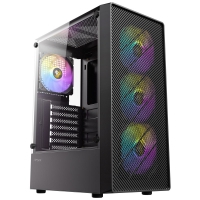 Antec AX26 RGB Elite Midi Tower ATX - 0-761345-10199-8