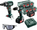 Komplet orodja Metabo BS18LT + SSW18LTX400 + 2x4,0Ah (PL_00000017)