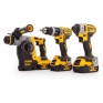 Komplet električnih orodij DeWALT DCK368P3T-QW (DCH273 + DCD796 + DCF887)