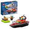 LEGO City Fire Rescue Boat (60373)