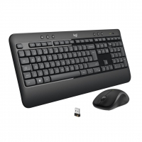 Logitech | MK540 Advanced | Keyboard and Mouse Set | Wireless | Mouse included | Batteries included | US | Black | USB | Wireless connection 920-008685