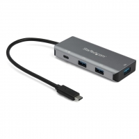 4-PORT USB-C HUB WITH PD/10GBPS - 3X USB-A/1X USB-C HB31C3A1CPD3