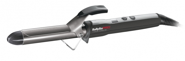 BaByliss BAB2273TTE hair styling tool Curling iron Warm Black, Titanium 2.7 m