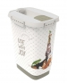 Posoda za shranjevanje hrane za živali ROTHO Cody White - food container - 10l