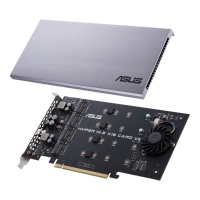 ASUS Hyper M.2 X16 Card V2, 4xM.2 PCIe3.0 x4 (90MC06P0-M0EAY0)