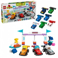 LEGO DUPLO F1 Team Race Cars & Drivers (10445)
