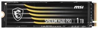 MSI SPATIUM M480 Pro 1TB PCIe 4.0 NVMe M.2 2280 (S78-440L1G0-P83)