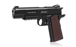 Air rifle pistol Ranger 1911 M45A1 CQBP K.4,5BBS 21-shots metal SLIDE KWC AAKCMD401AZB