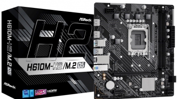 ASRock H610M-H2/M.2 D5 mATX DDR5 (90-MXBML0-A0UAYZ)