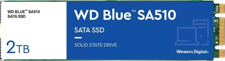 Western Digital WD Blue SA510 SSD 2TB M.2 2280 (WDS200T3B0B)