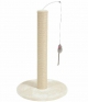 Praskalnik za mačke Zolux Cat scratching post with toy - beige 504048BEI