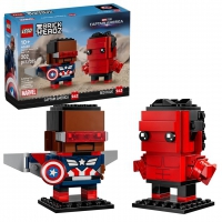 LEGO Super Heroes – Captain America and Red Hulk (40668)