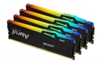 Kingston FURY Beast RGB 128GB (4x32) DDR5-5200 CL40 KF552C40BBAK4-128