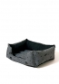 Blazina GO GIFT Dog bed XL - graphite - 75x55x15 cm